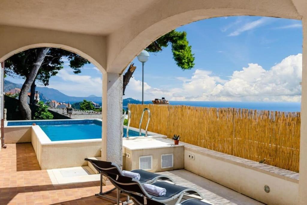 דוברובניק Wave N' Sea Apartment With A Private Pool מראה חיצוני תמונה